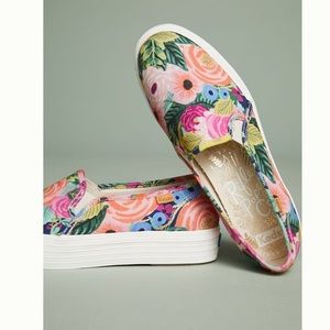 Keds x Rifle Paper Co Juliet slip-on sneakers